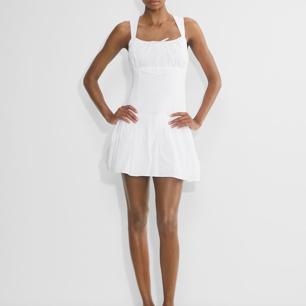 Sunday Best Strudel White Mini Dress